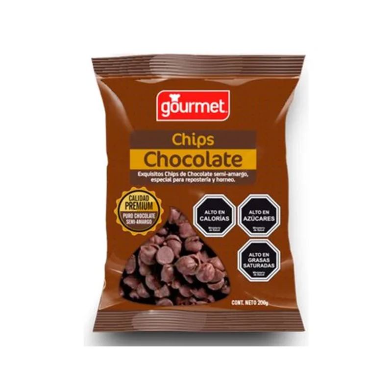 Chips de Chocolate Gourmet 200g