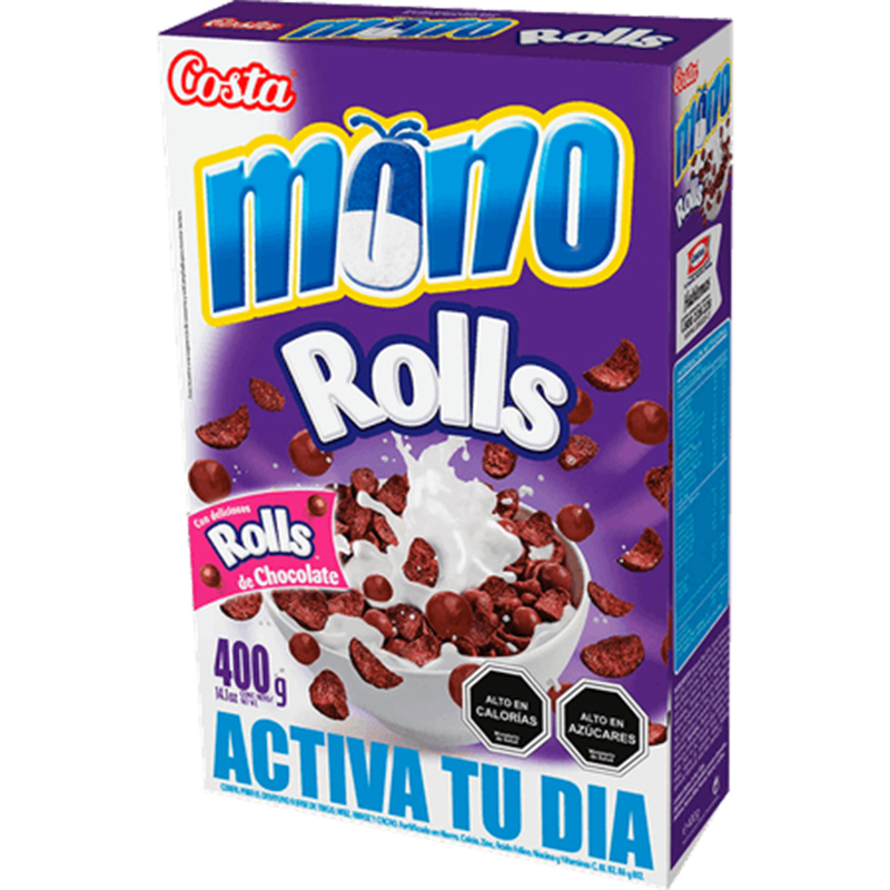 Costa Cereal Mono Rolls con balls de Chocolate 400g