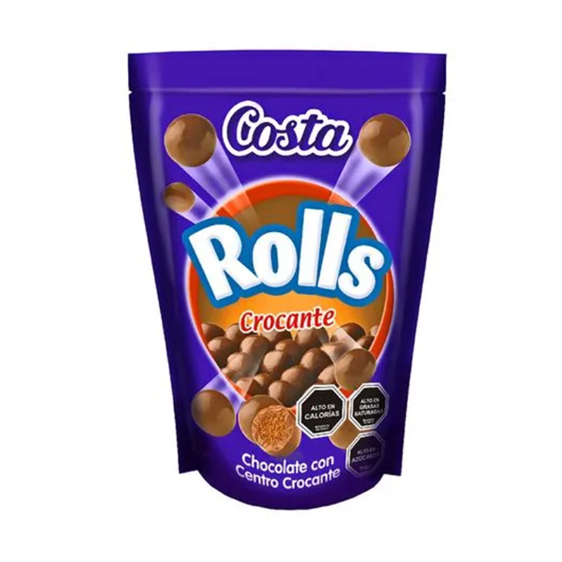 Costa Chocolate Rolls Crocante 150g