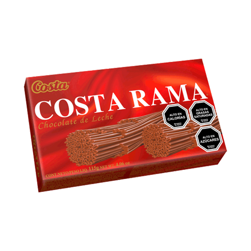 Costa Rama Chocolate en Rama 115g