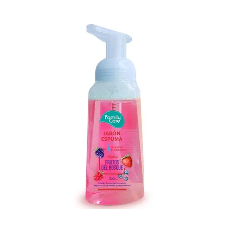 Care Jabón Espuma Family Care Frutos Del Bosque 300-ml.