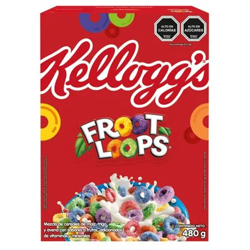 Kellogg's Cereal Froot Loops 480g