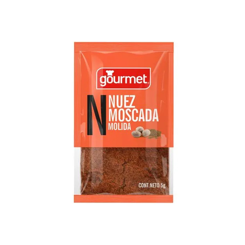 Nuez moscada molida Gourmet sobre 5g.