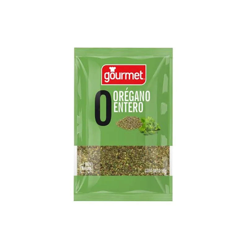 Orégano entero 50g.