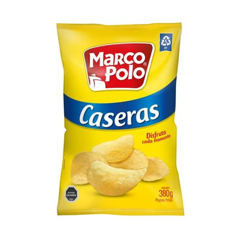 Papas Fritas Marco Polo caseras en bolsa de 380g