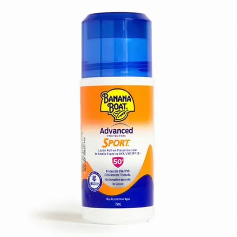 Protector Solar Banana Boat Advance Protection FPS 50 Sport Roll On 75ml