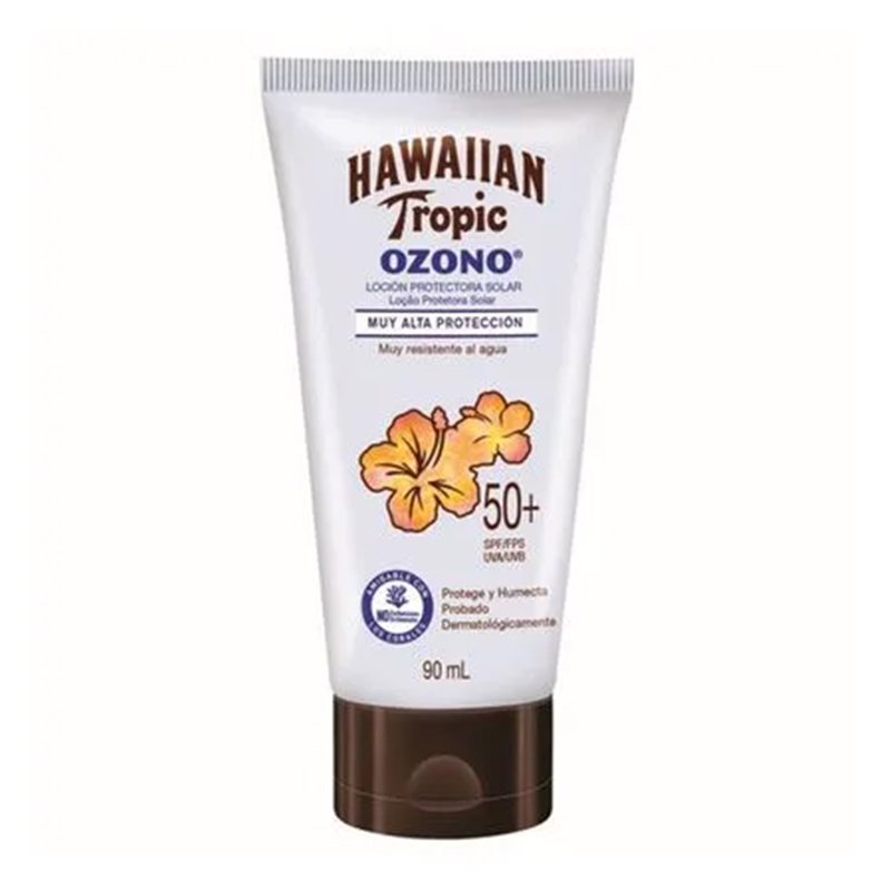 Protector Solar Hawaiian Tropic Ozono FPS 50 90ml