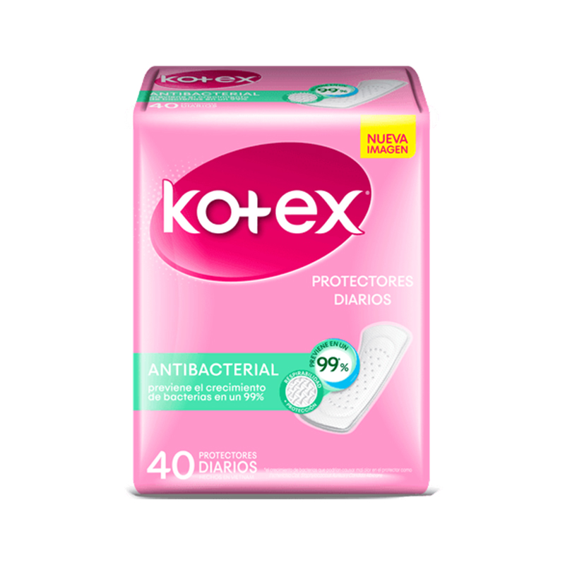 Protectores Diarios Kotex Tela 40 u