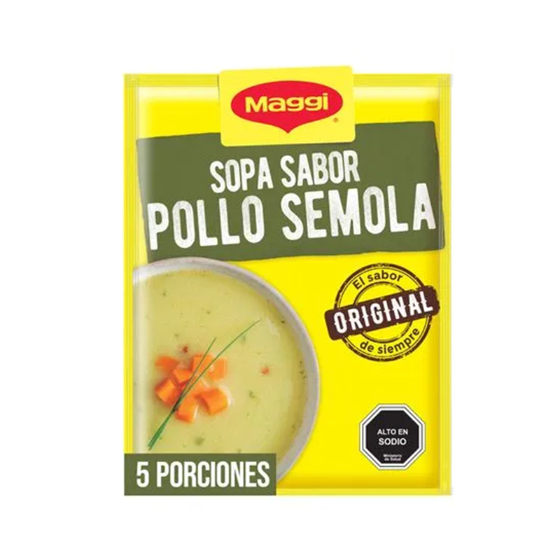 Sopa Pollo con Sémola Maggi en sobre de 68g