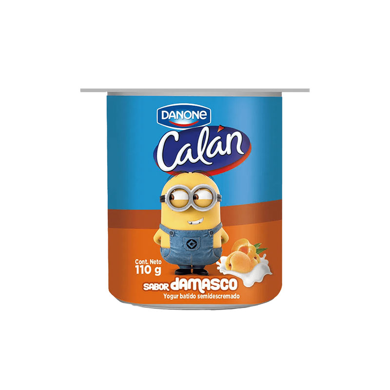 Yoghurt Calán Damasco 110g.