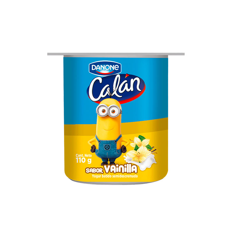 Yoghurt Calán Vainilla 110g.