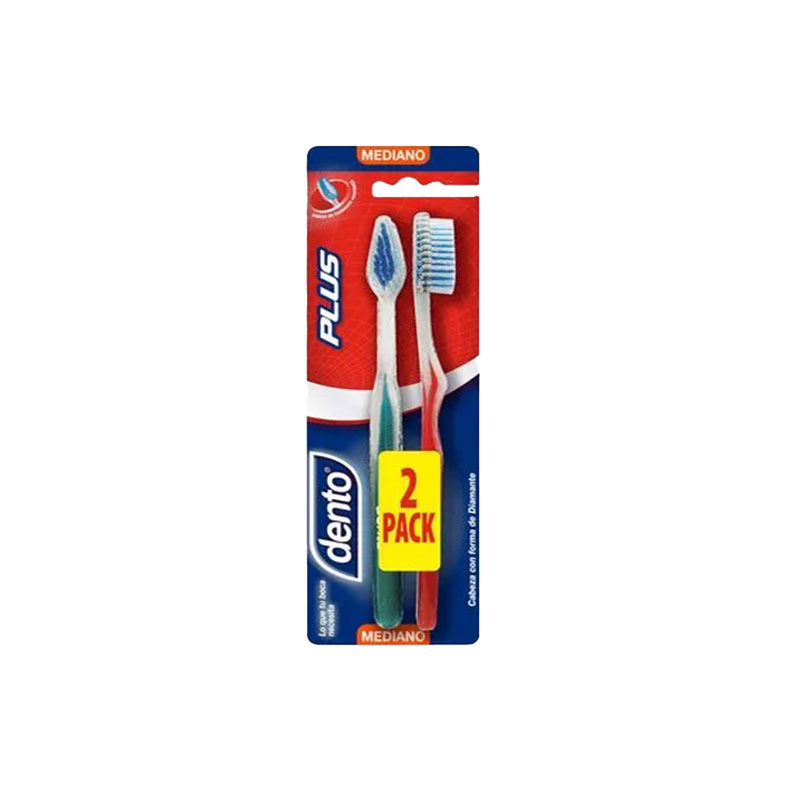 Cepillo dental Dento 2 unidades.