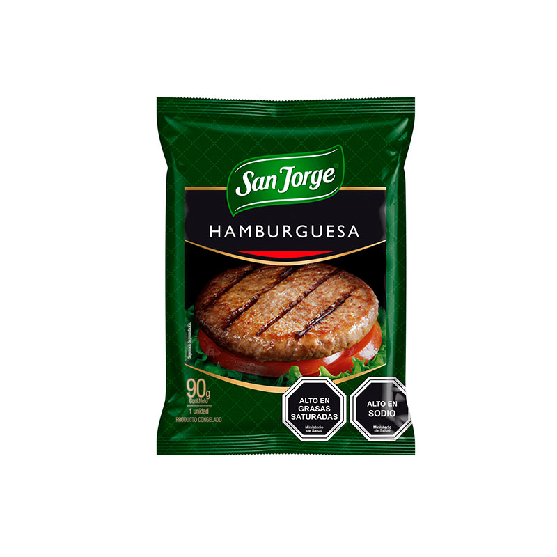 Hamburguesa de Vacuno San Jorge 90g.