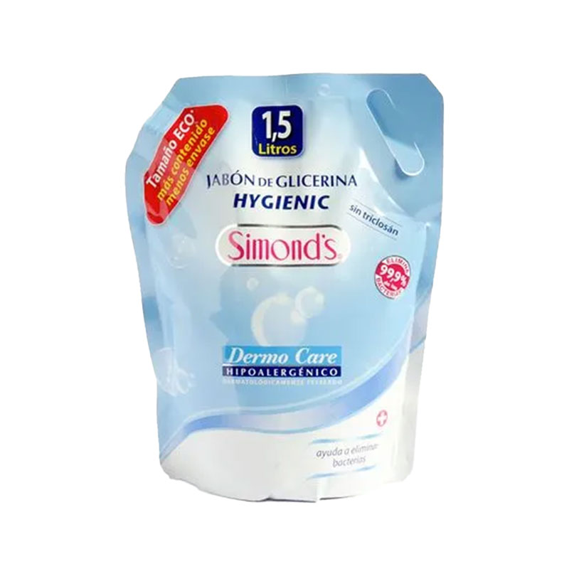 Jabón líquido Simond´s Glicerina 1,5 Lt.