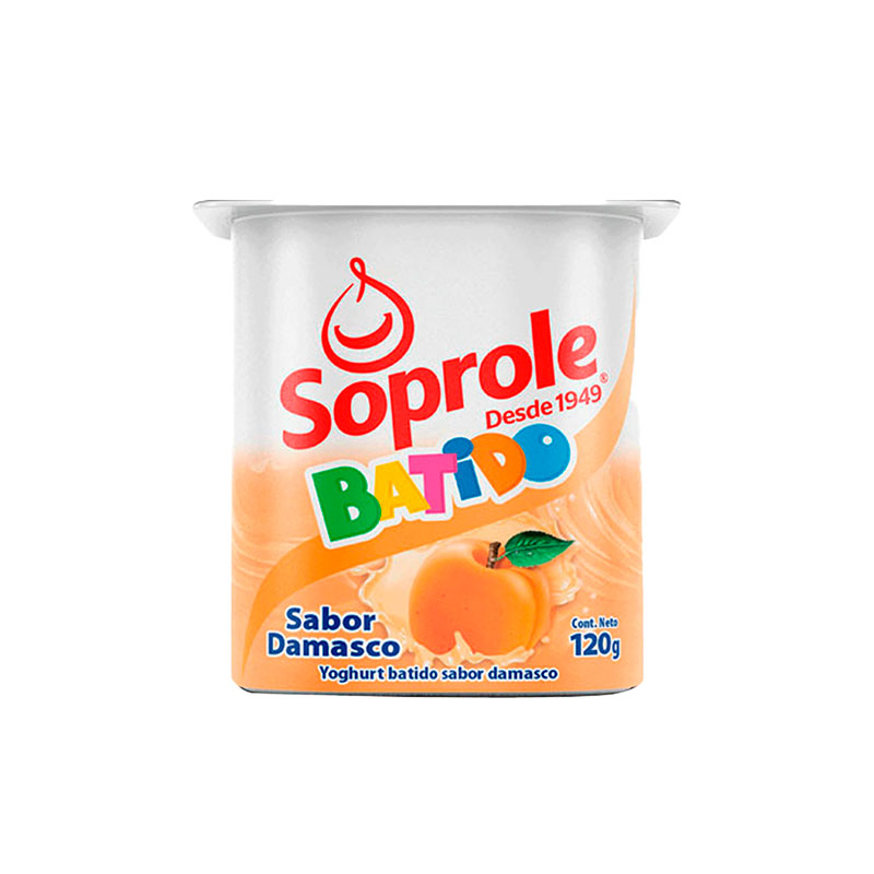 Yoghurt Soprole Yoghito Damasco 120g.